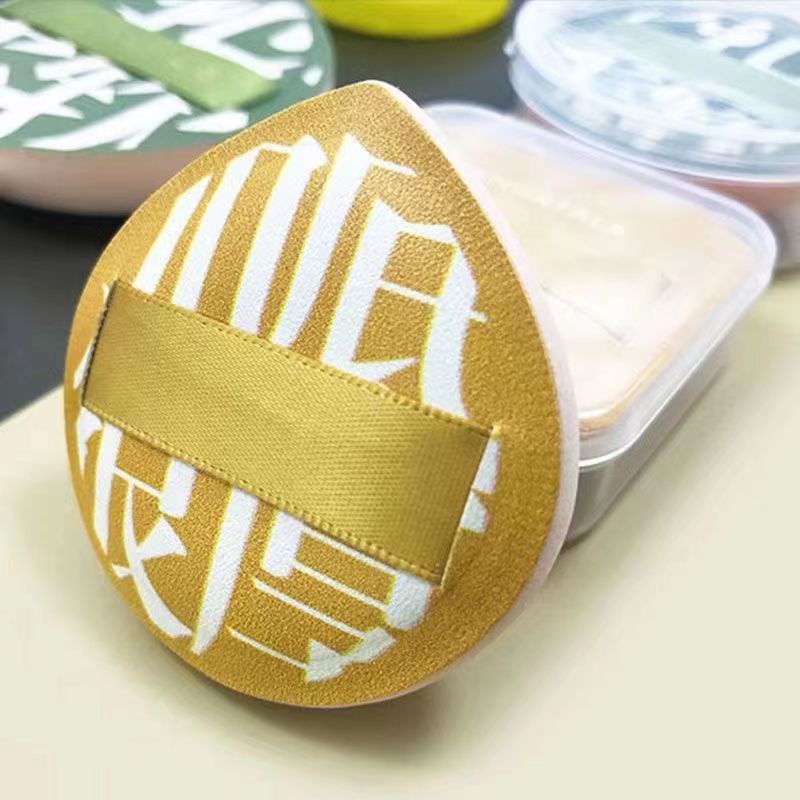 Mút Trang Điểm Ướt Và Khô Bằng cotton Màu Kẹo Ngọt