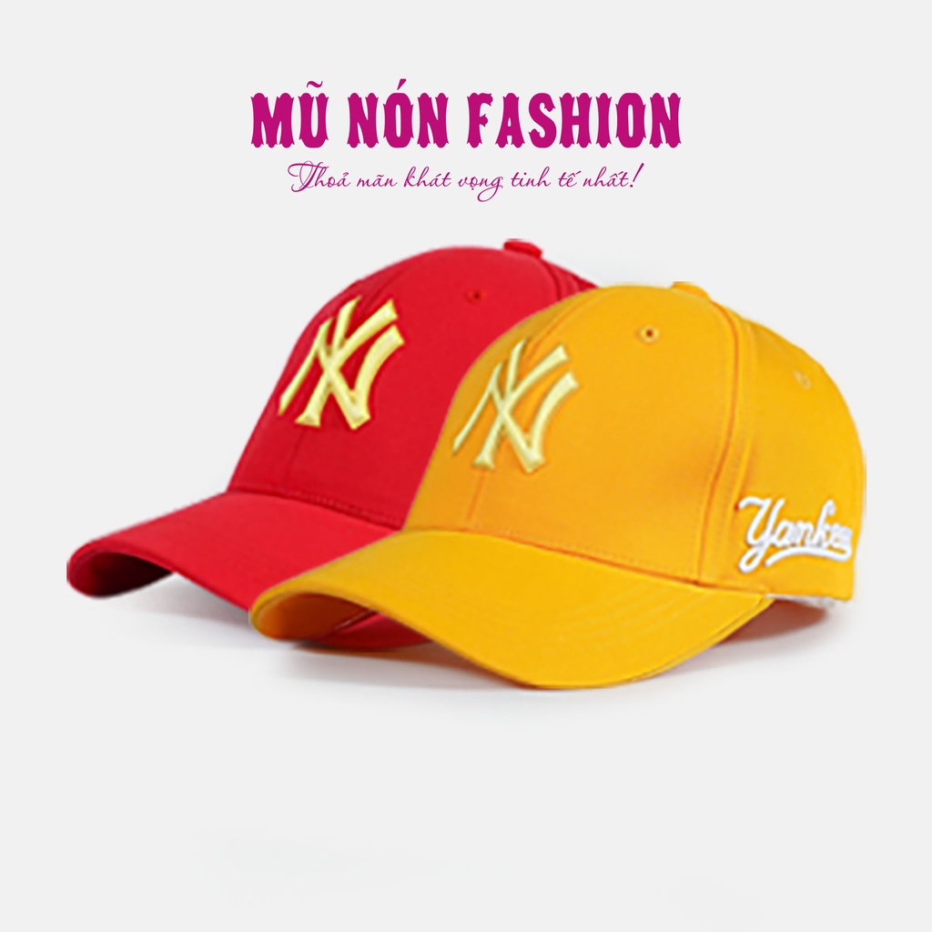 Mũ NY Lưỡi Trai - Nón hàn quốc chóng nắng có thể tuỳ chỉnh kích thước phom ulzzang freesize [Freeship Extra] toàn quốc