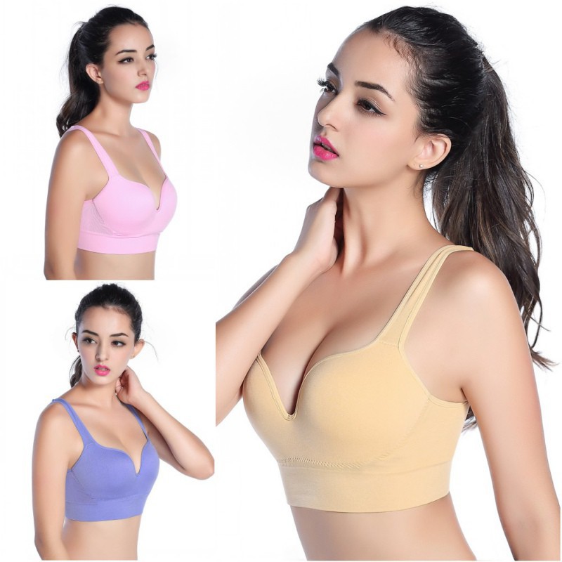 Áo Ngực Thể Thao Nữ Không Gọng Hình Chữ T Racerback