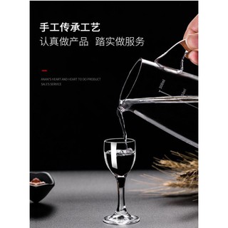 Bộ Bình Rót Rượu Thủy Tinh 100ml