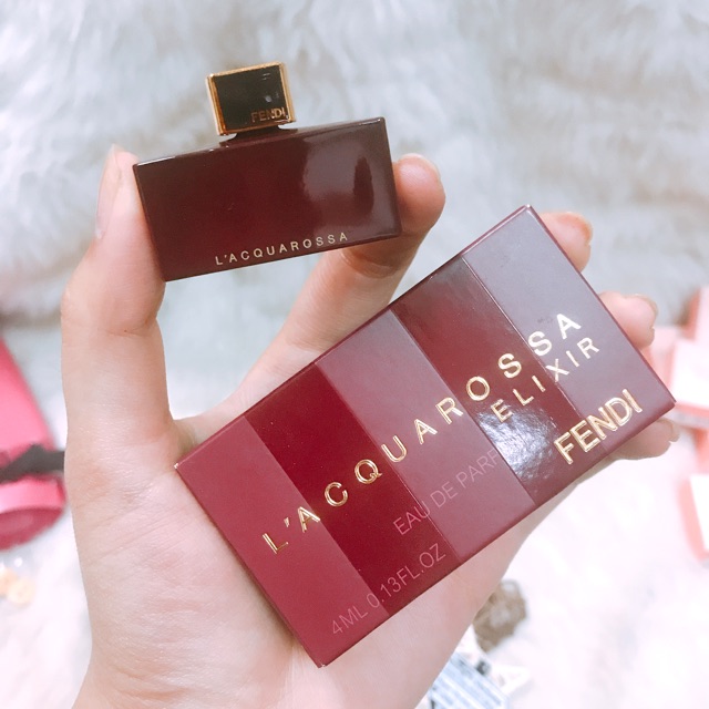 Nước hoa nữ L’acquarossa Elixir mini 5ml