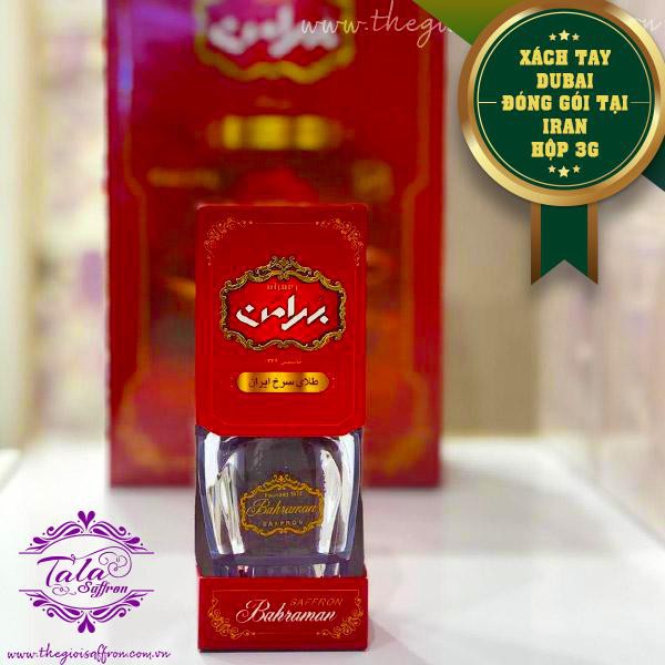NHỤY HOA NGHỆ TÂY 1G BAHRAMAN - SAFFRON NEGIN - CHÍNH HÃNG IRAN