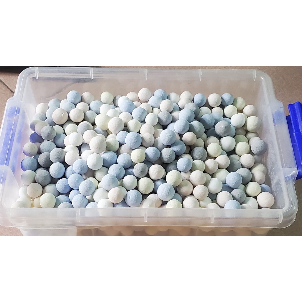 Khoáng viên, vật liệu lọc khoáng BEE BALL cho thủy cá tép thủy sinh 100g-Aqua__boy