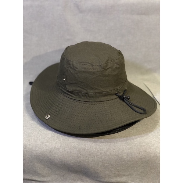 Nón vành nam lao động rút dây vành lớn