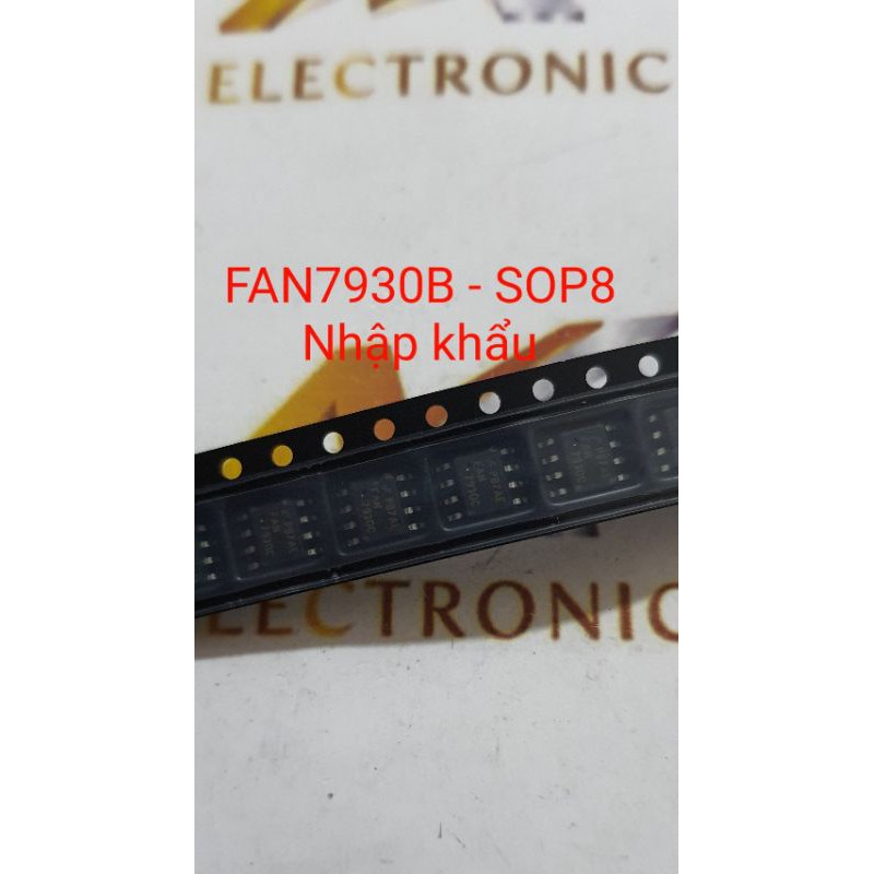 FAN7930B FAN7930 SOP8 IC Nguồn, Critical Conduction Mode PFC Controller Nhập khẩu