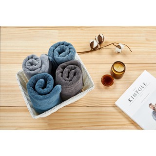 Combo 3 khăn tắm 40x80cm xuất khẩu hàn quốc - Khăn dày, chất vải cotton xịn.