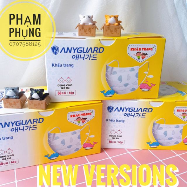 [NEW VESIONS ANYGUARD] FULL BOX 50 CÁI KHẨU TRANG ANYGUARD CHẤT LƯỢNG QUỐC TẾ | BigBuy360 - bigbuy360.vn