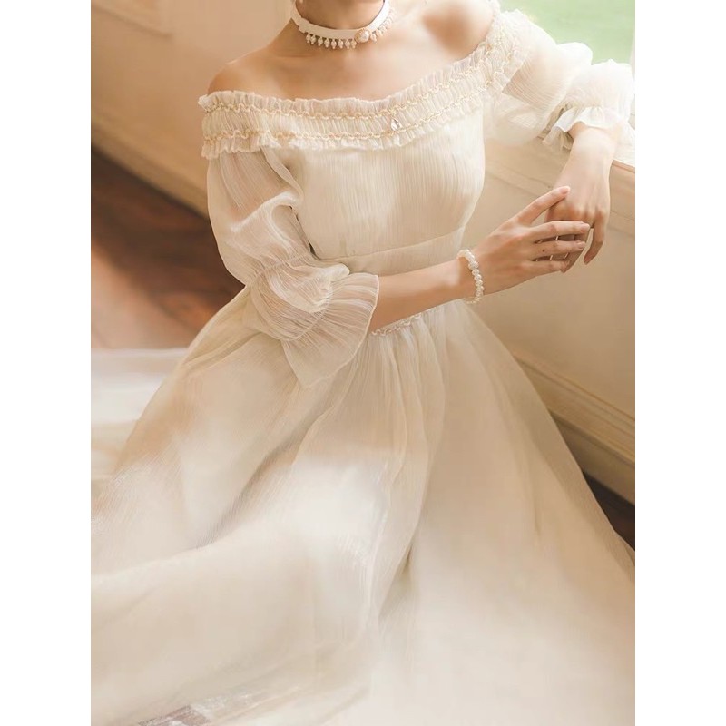 Đầm công chúa cổ tích dáng dài Ulzzang ⛅️✨ | BigBuy360 - bigbuy360.vn