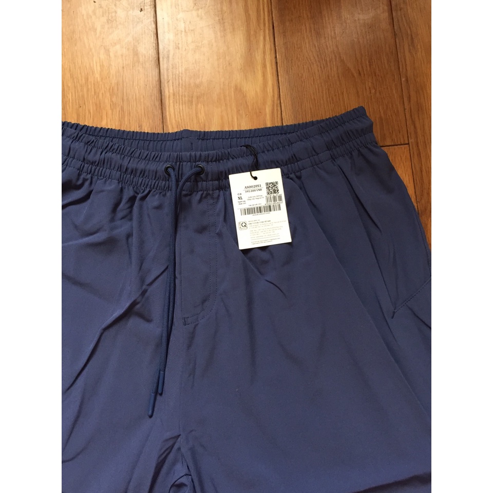 Quần short nam Aristino ASO028S1 dáng reguler fit , cạp chun, chất thể thao, túi 2 bên
