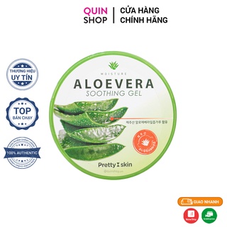 Gel Dưỡng Nha Đam Prettyskin Aloe Vera Soothing Gel 300ml
