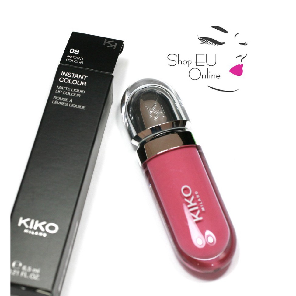 htn Son lì Kiko - Instant Colour Matte Liquid Lip Colour - sản phẩm mới của Kiko Milano