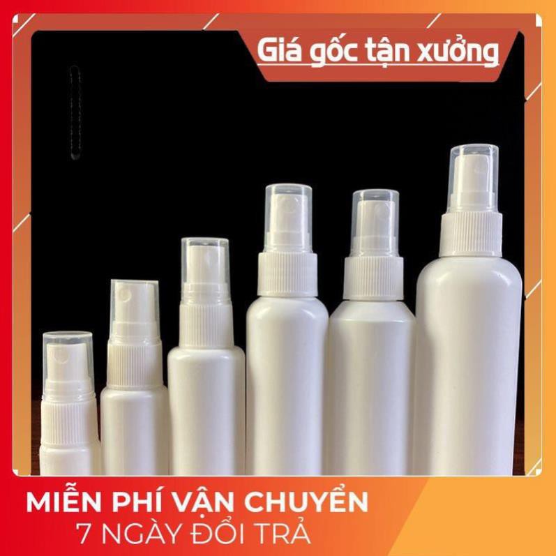 Chai Xịt Phun Sương ❤ SIÊU RẺ ❤ Chai xịt phun sương Trắng sữa 30ml,50ml,100ml đựng mỹ phẩm , phụ kiện du lịch