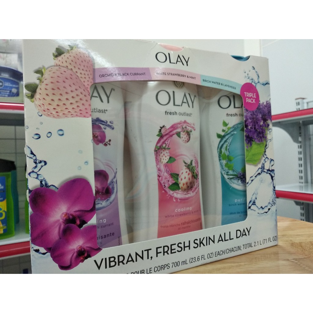 Sữa Tắm OLAY Hương Dâu 700ml Của Mỹ