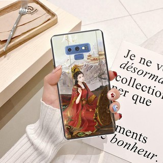 Ốp lưng Samsung Note 9 Viền dẻo TPU hình Nam Nữ Cổ Trang