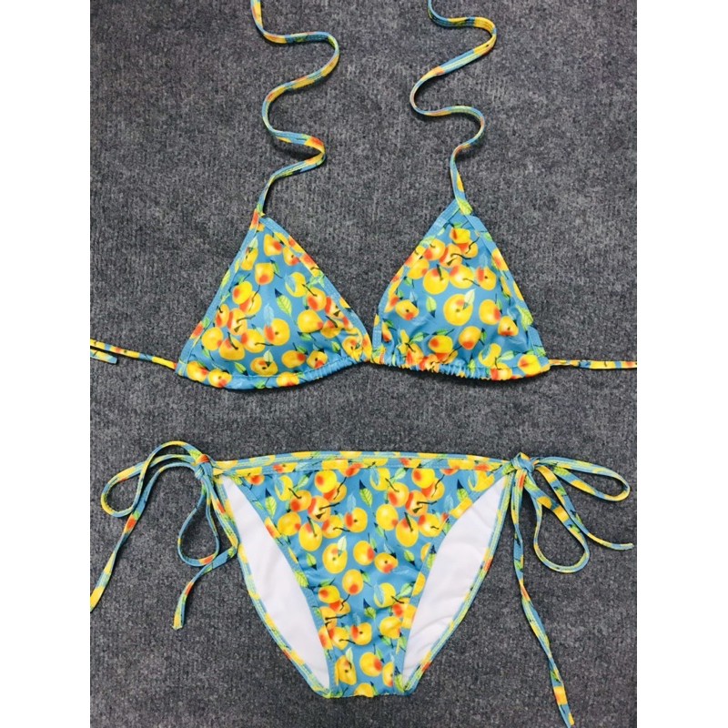 bikini hoạ tiết trái cây