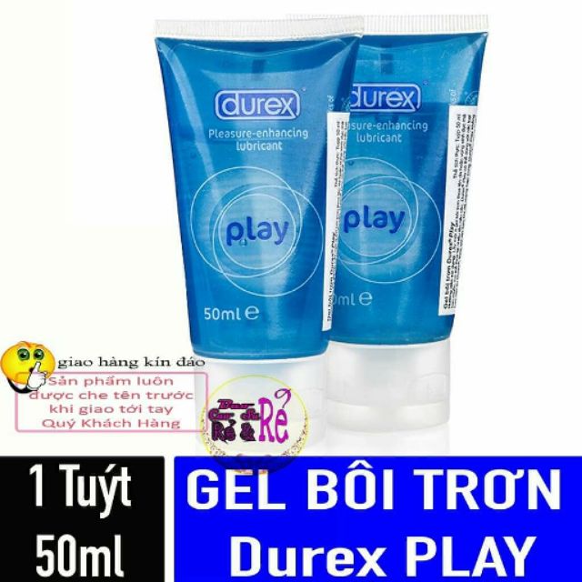 Gel bôi trơn Âm đạo Durex Play 50ml