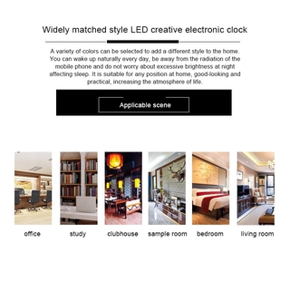 Đồng Hồ Điện Tử Đèn Led Để Bàn