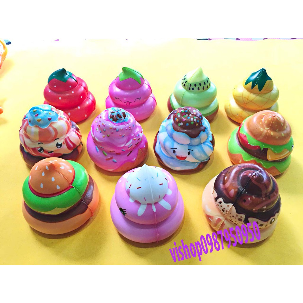 SquiShy cục shit nhiều mẫu TO BỰ