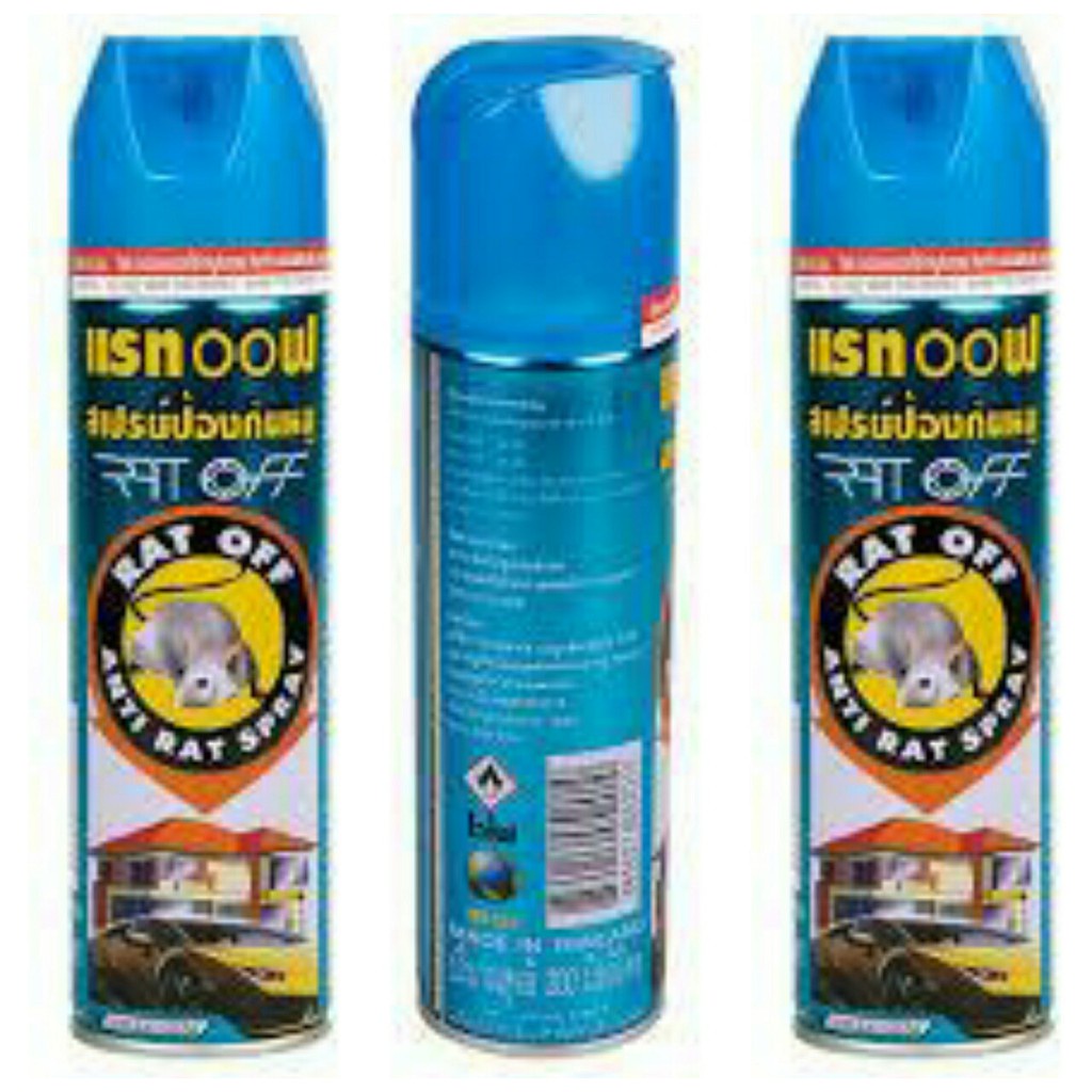 Chai xịt đuổi chuột  ANTI RAT SPRAY -hàng chính hãng Thái Lan