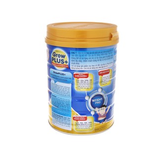 Sữa bột NutiFood Grow Plus+ xanh 900g (trên 1 tuổi)