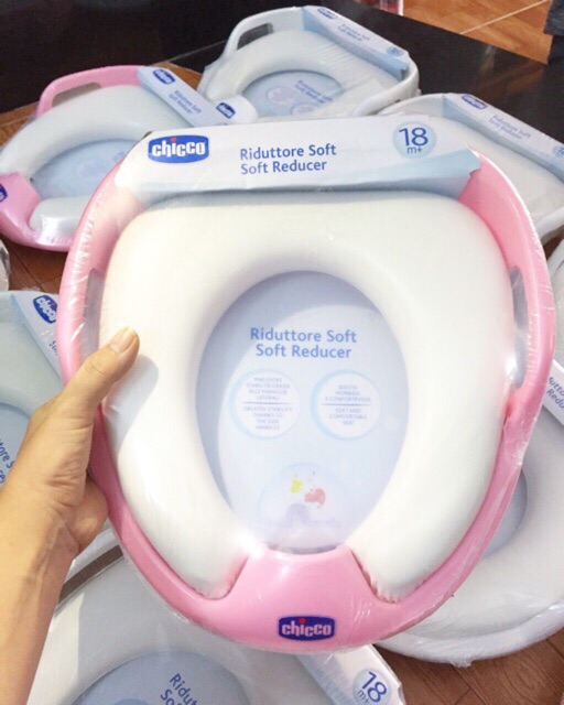 Lót bồn cầu Chicco cho bé, bệ ngồi toilet, thu nhỏ bồn cầu, bệ xí thu nhỏ cho bé