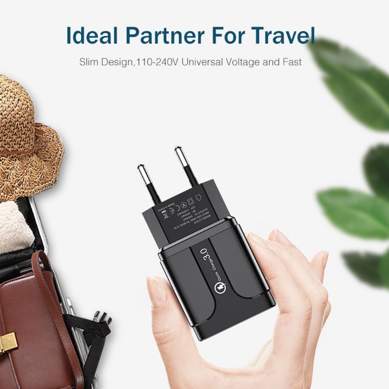 Đầu Sạc USB Type C 65W QC3.0 Chuyên Dụng Cho Điện Thoại Di Động / Laptop