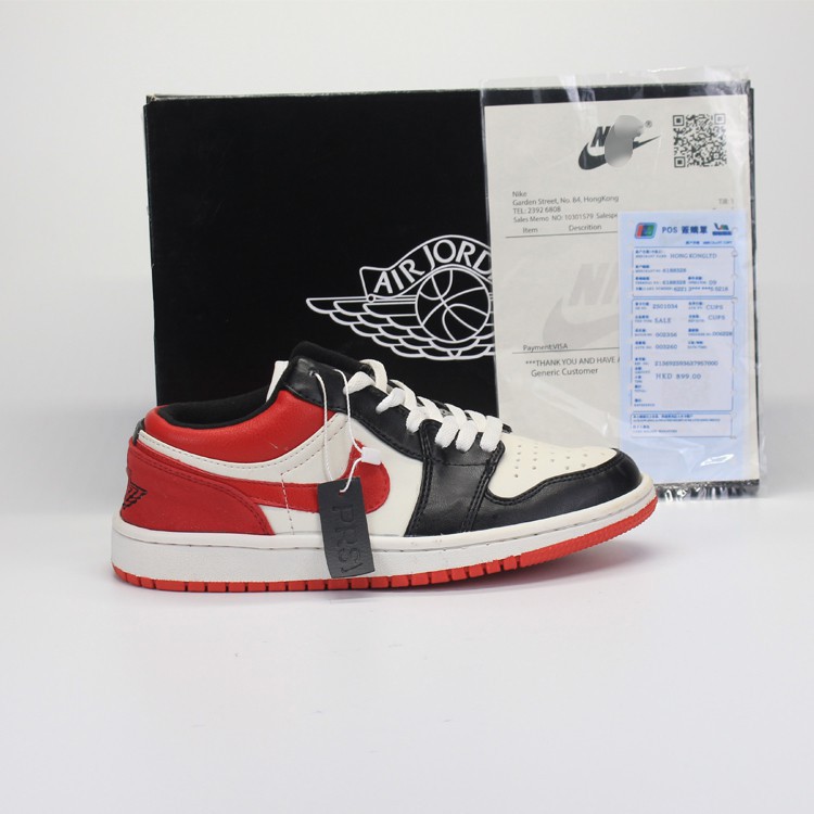 Giày Air Jordan 1 Low JD Cổ thấp  đỏ full-box - Diferrent.store_