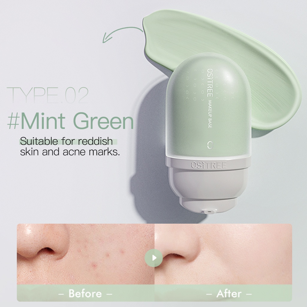 Kem lót trang điểm OSITREE dưỡng ẩm che khuyết điểm kiểm soát dầu làm sáng da