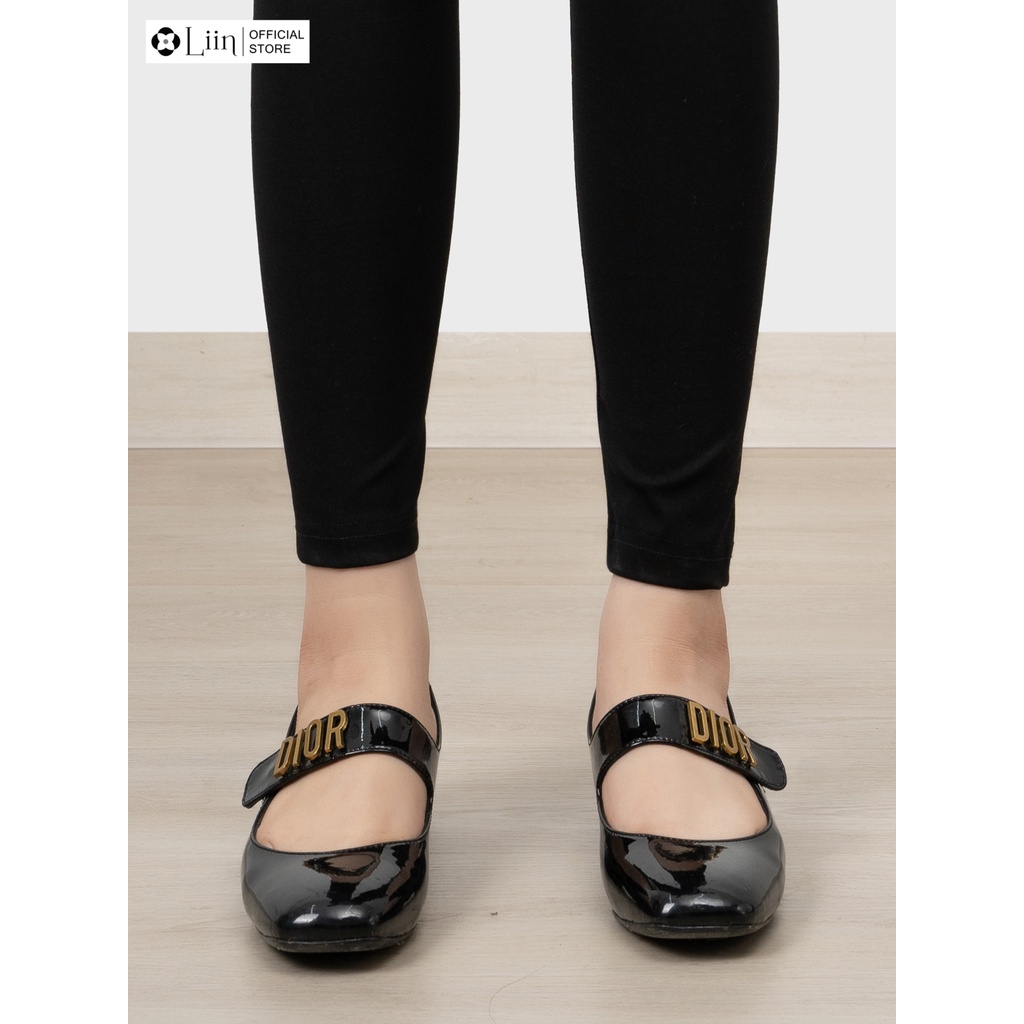 Quần Legging nữ cao cấp dáng dài màu Đen Basic freesize ôm gọn bụng, chất đẹp Liin Clothing Q3644