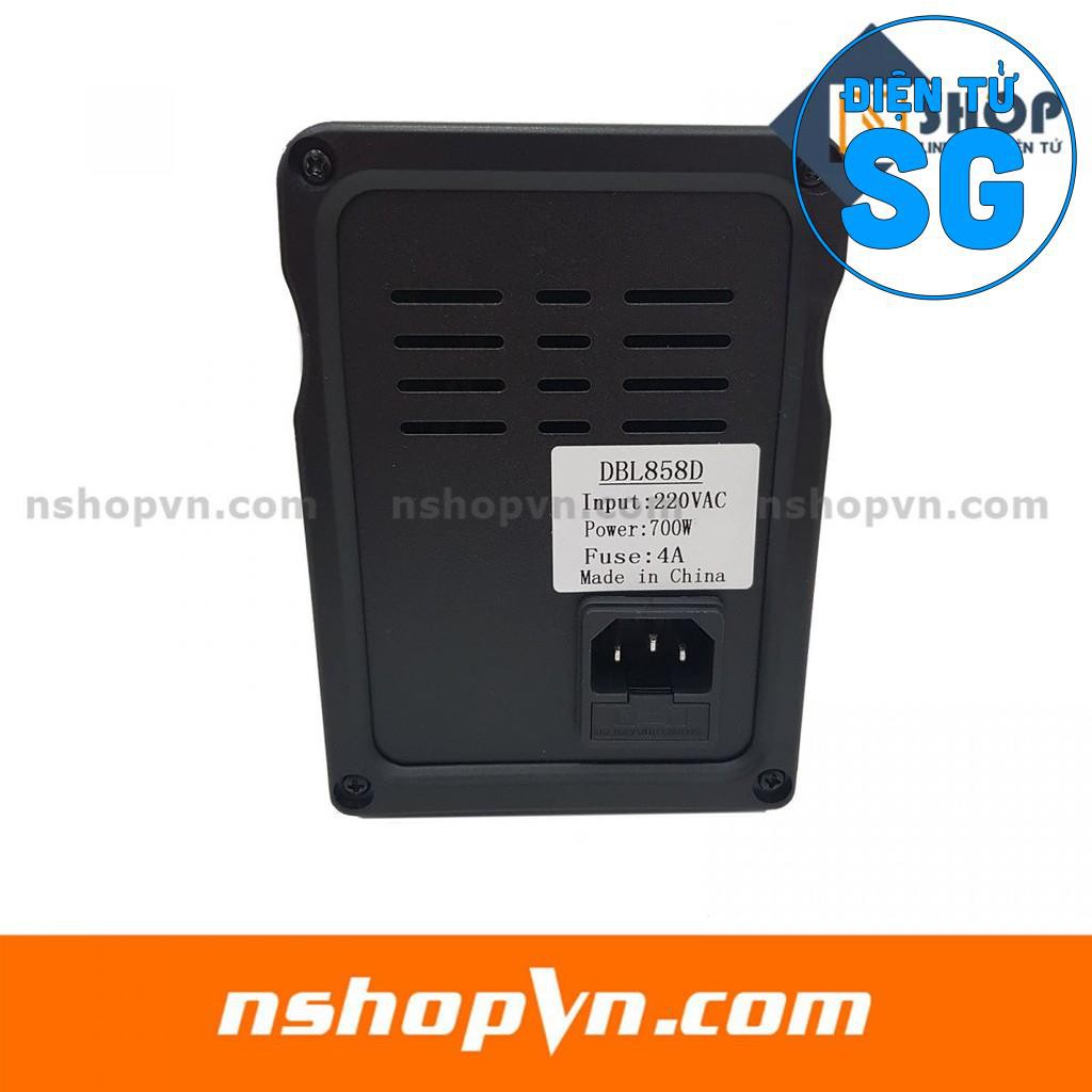 Máy khò điều chỉnh nhiệt độ 858D có led hiển thị - 951B