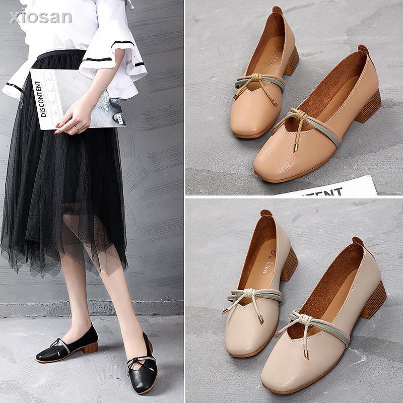 Giày búp bê nữ mũi nông phong cách xuân hè cá tính cho nữ | BigBuy360 - bigbuy360.vn