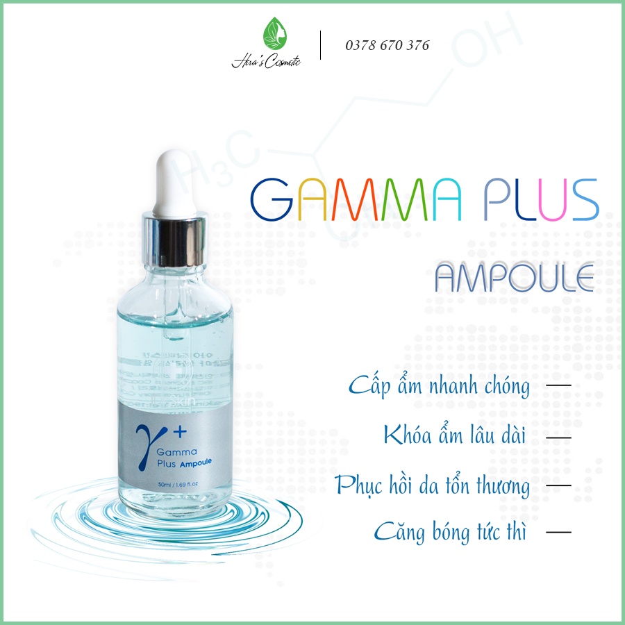 Tinh chất cấp ẩm và khóa ẩm chuyên sâu IDr Skin_ IDr Skin Gamma Plus Ampoule