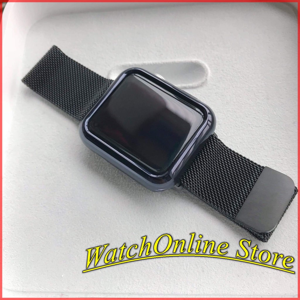 [Seri 1/2/3/4/5/6] Dây thép lưới không gỉ cho Apple Watch / Dây nam châm Apple Watch 38 40 42 44mm