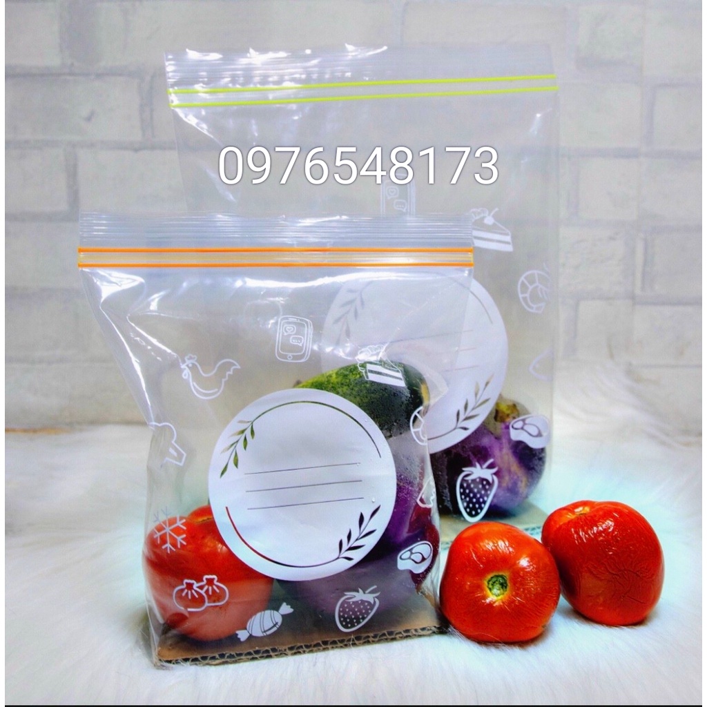 Túi zip đôi đựng thực phẩm