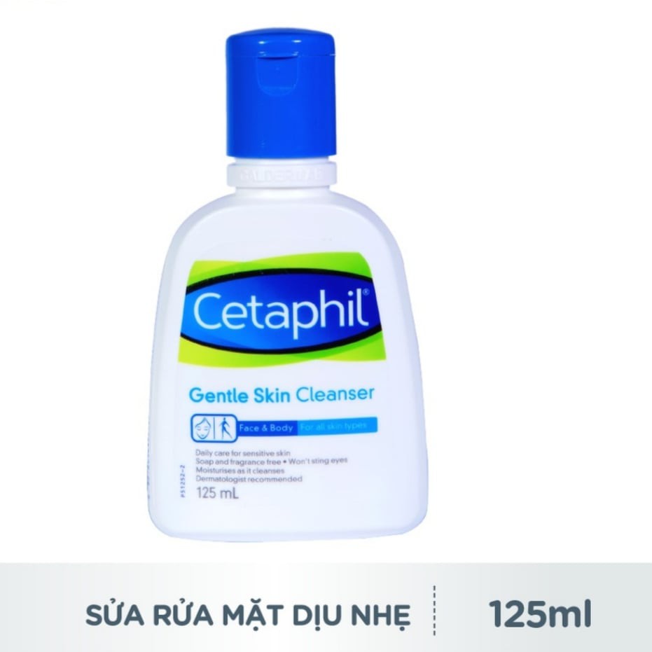 Sữa Rửa Mặt 125ml Cetaphil Dịu Nhẹ Gentle Skin Cleanser