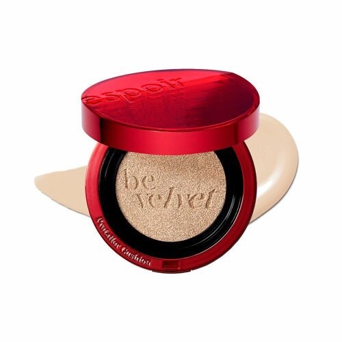 Combo Espoir Phấn Nước Siêu Mịn Be Velvet Cover Cushion Và Cọ Tán Kem Nền Super Soft Face Brush [Kèm lõi refill]