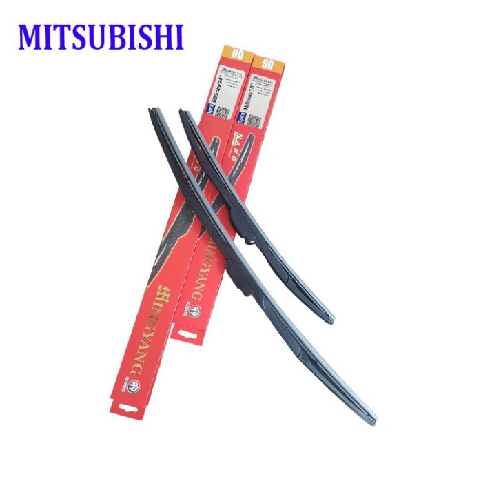 Sản Phẩm Bộ 2 thanh gạt nước mưa ô tô đa năng Nano cao cấp Mitsubishi: Xpander-Jolie-Mirage-Pajero-Pajero Sport-Triton,.