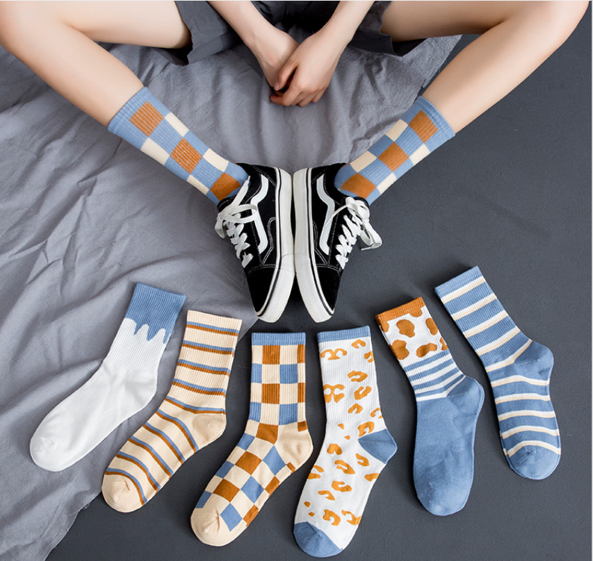 Tom House Sweet Valentine Style Turtleneck Socks