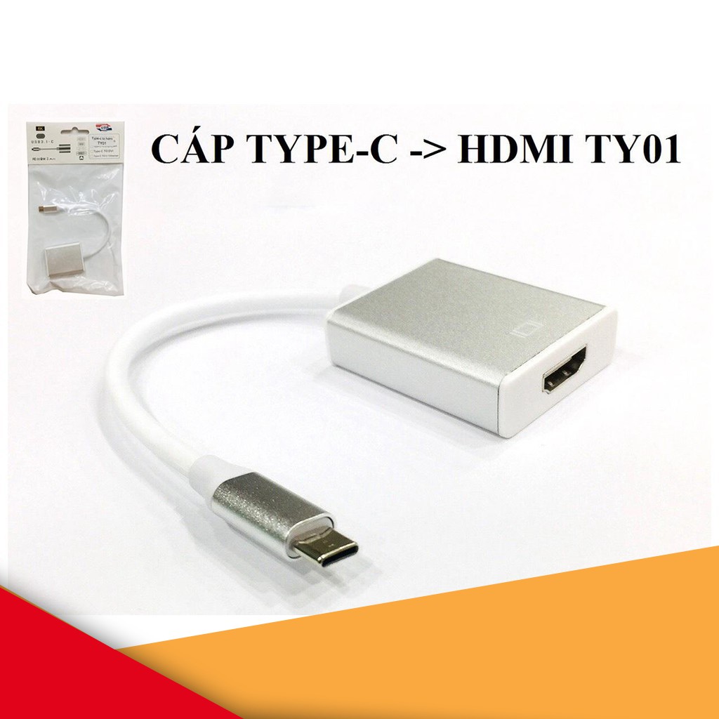 Cáp chuyển Type C to HDMI Hàng Xịn