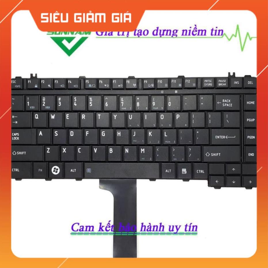 Hàng Chính Hãng -  Bàn Phím Laptop Toshiba M200, A200, A300, M500, L200, L310 Trắng - Bảo Hành Đổi Mới 9 Tháng | WebRaoVat - webraovat.net.vn