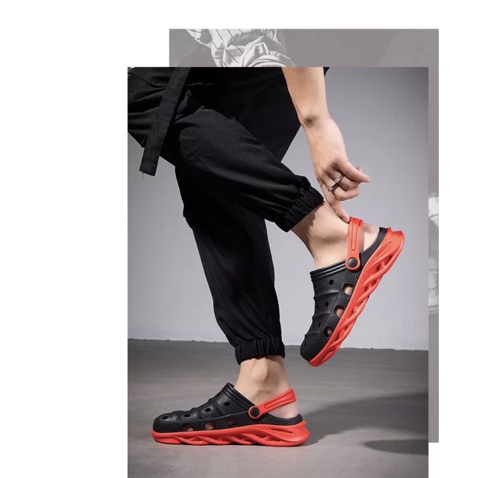 Crocs Xăng Đan Đi Biển Mới 2022 Cho Nam Giày Thạch Mùa Hè Thường Ngày Dép Thời Trang Size 40/ T80