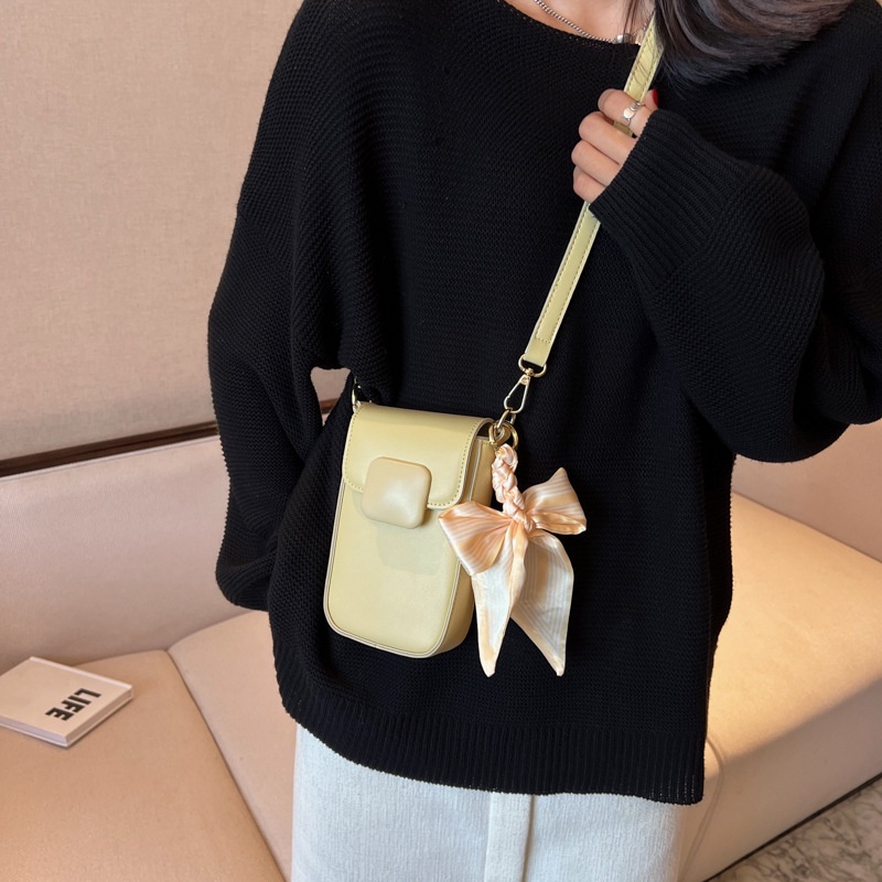 Túi Lụa Đựng Điện Thoại Di Động Thời Trang Mùa Hè Hàn Quốc Cho Nữ