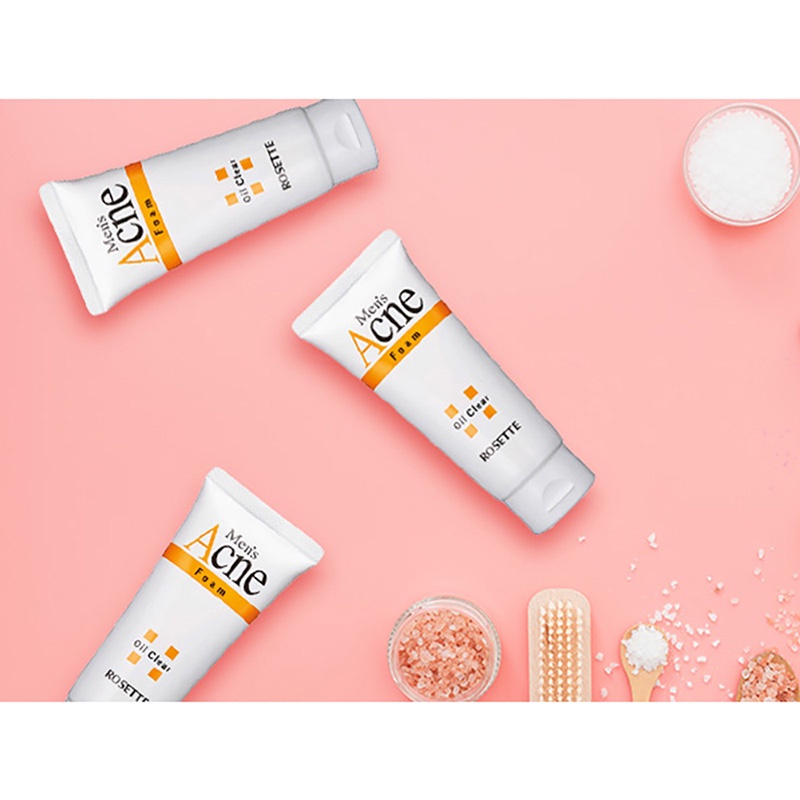 Sữa rửa mặt ngăn ngừa mụn cho nam Rosette 120g  - Hachi Hachi Japan Shop