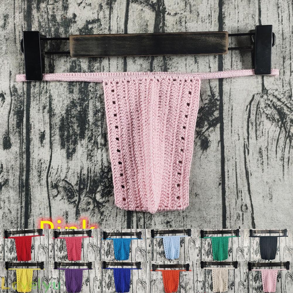 Quần Lót Lọt Khe Đan Móc Thoáng Khí Cho Nam