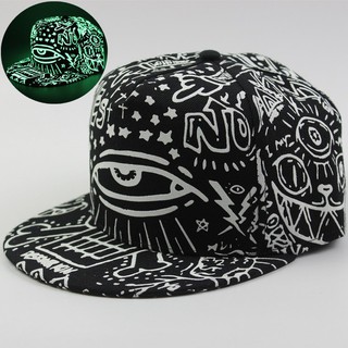 Mũ Snapback Thời Trang Dạ Quang Phát Sáng Ban Đêm