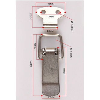 Khóa gài mạ Niken -khóa gài chế lọc thủy sinh