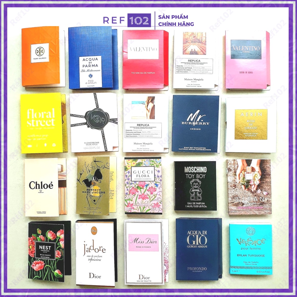 Vial Nước Hoa Mẫu Thử Chính Hãng [Đủ Bill Sephora]