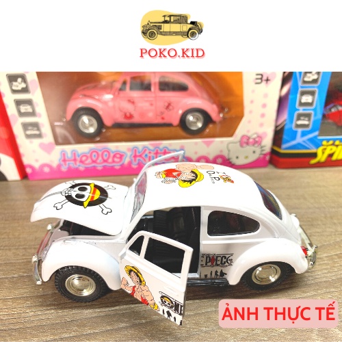 Đồ Chơi Ô tô Mô Hình Kim Loại Cổ Điển Nhân Vật Hoạt Hình Dễ Thương Tỷ Lệ 1:32 Siêu Rẻ POKO KID