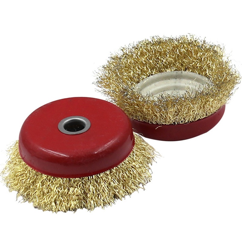 Cọ Sợi Thép Nâng Cấp Chà Rửa Vết Rỉ Sét Cho Máy Mài