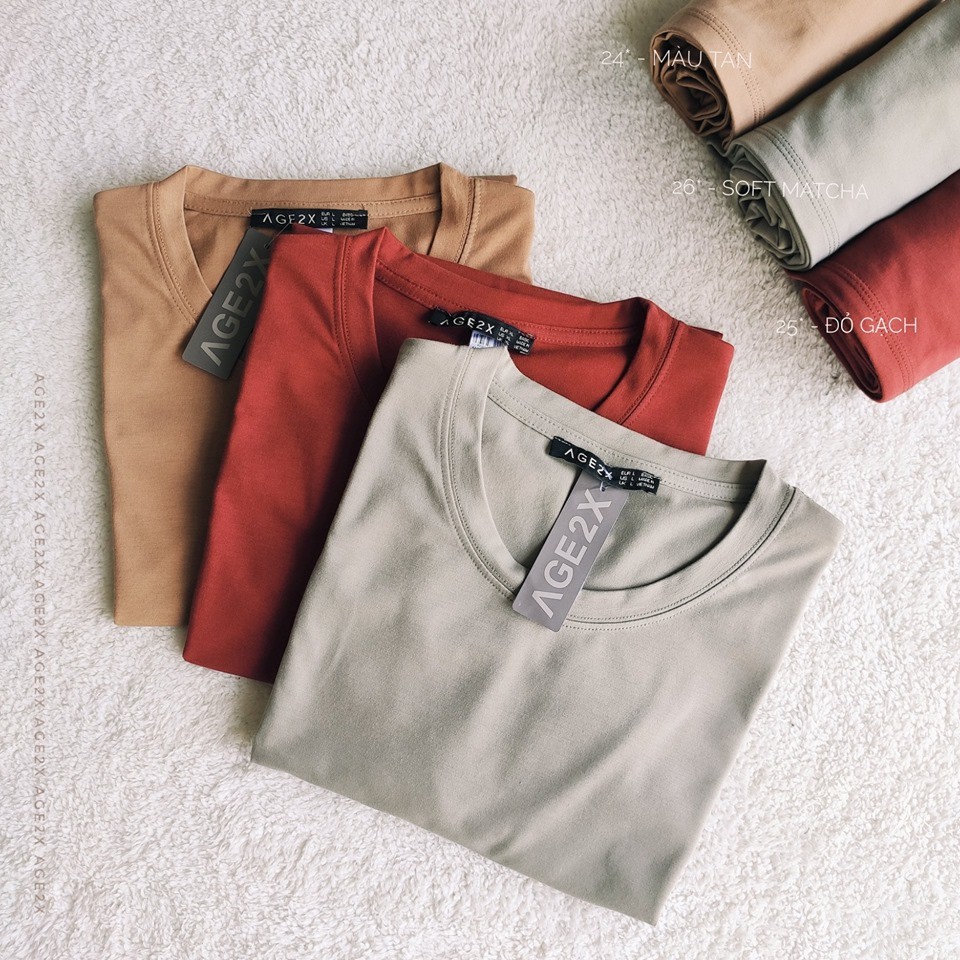 Lin - Aó thun trơn cao cấp